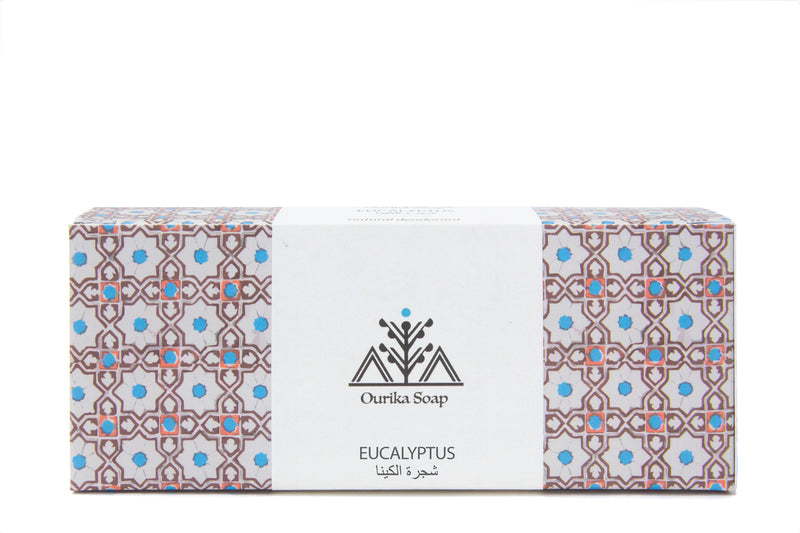 Eucalyptus Hanging Ourika Soap in Moroccan Box