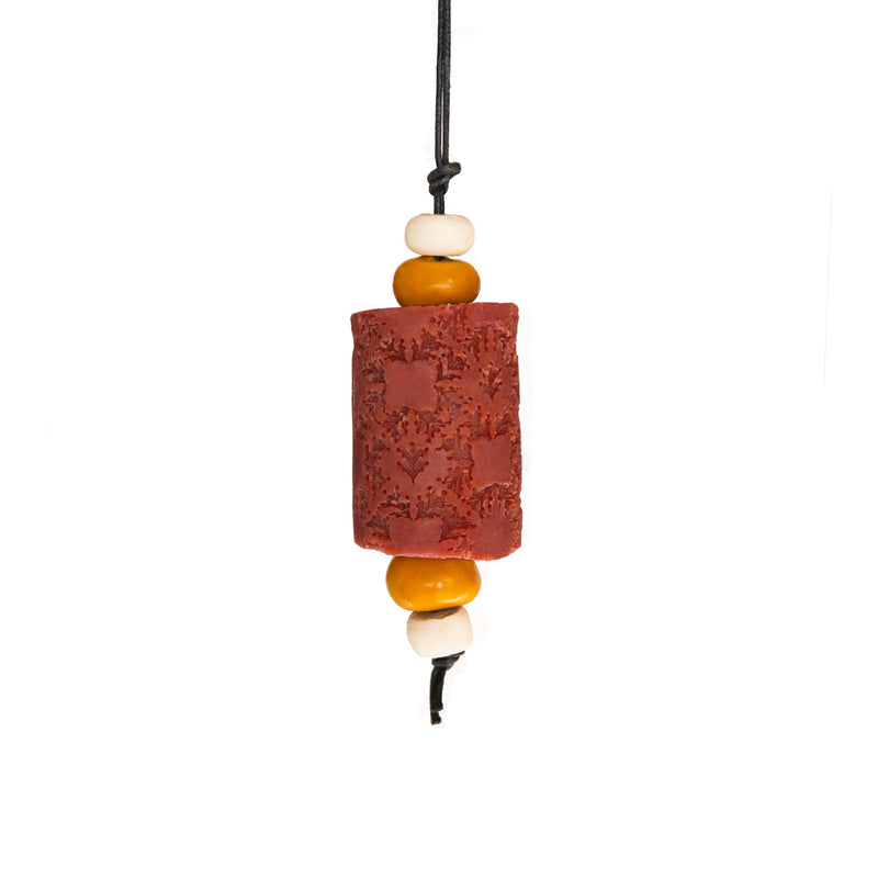 Madder Root Oriental Soap on a Rope. The Marrakech hanging Jewel. Moroccan resin  beads